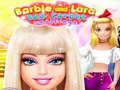 Oyunu Barbie ve Lara Kırmızı Halı Mücadelesi  çevrimiçi