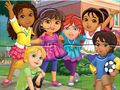 Oyunu Yapboz: Dora Şehre Giriyor  çevrimiçi