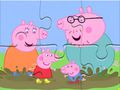 Oyunu Yapboz: Peppa Pig Çamurlu Su birikintileri  çevrimiçi
