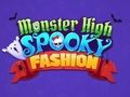 Oyunu Monster High Ürkütücü Moda  çevrimiçi