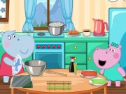 Oyunu Hippo Japon Yemek Partisi  çevrimiçi