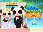 Oyunu Panda Tropikal Düğün Hikayesi  çevrimiçi
