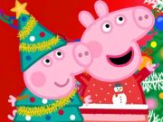 Oyunu Yapboz: Peppa Pig Noel Hazırlığı  çevrimiçi