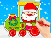 Oyunu Boyama Kitabı: Noel Treni  çevrimiçi