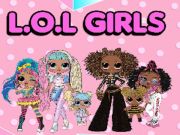 Oyunu L. O. L OMG Kızlar Boyama Kitabı  çevrimiçi