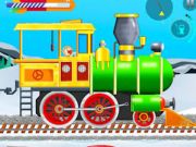 Oyunu Çocuklar İçin Labo Tuğla Tren Oyunu  çevrimiçi