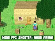 Oyunu Maden FPS Atıcısı: Noob Arena  çevrimiçi