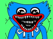 Oyunu Huggy boyama  çevrimiçi