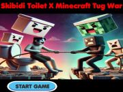 Oyunu Skibidi Tuvalet x Minecraft Tug Savaşı  çevrimiçi