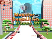 Oyunu Canavar yıkım devleri 3D  çevrimiçi