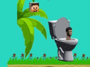 Oyunu Skibidi tuvalet flappy minecraft  çevrimiçi