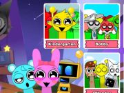Oyunu Incredibox Party Dondurulmuş Sprunki Beat  çevrimiçi