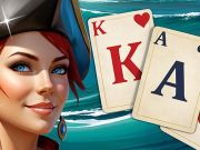 Oyunu Solitaire Klondike Hazine Adası  çevrimiçi