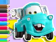 Oyunu Boyama Kitabı: Mater Cars  çevrimiçi