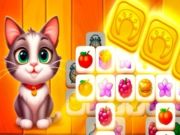 Oyunu Cat Town Kiremit Match Bulmaca  çevrimiçi