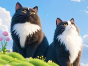 Oyunu Yapboz bulmaca: kedi şekerleme  çevrimiçi
