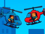 Oyunu Helikopter Battle Steve 2 Oyuncu  çevrimiçi