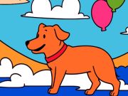 Oyunu Kod ile renk: sarı köpek  çevrimiçi