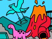 Oyunu Color tarafından Kod Dino Park  çevrimiçi