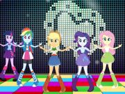 Oyunu My Little Pony Equestria kızlar resmi dans-kapalı düşüyor çevrimiçi