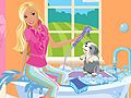 Oyunu Barbie Pet Yıkama  çevrimiçi
