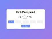Oyunu Matematik beyni çevrimiçi