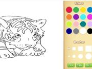 Oyunu Bebek Tiger Boyama Kitabı çevrimiçi