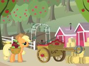 Oyunu Küçük Pony Applejack'in Apple Hasat çevrimiçi