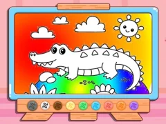 Oyunu Coloring Book: Crocodile çevrimiçi