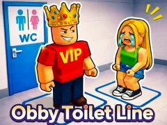 Oyunu Obby Toilet Line çevrimiçi