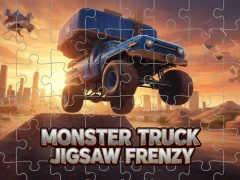 Oyunu Monster Truck Jigsaw Frenzy çevrimiçi