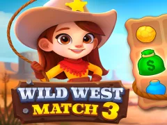 Oyunu Wild West Match 3 çevrimiçi