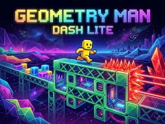 Oyunu Geometry Man Dash Lite çevrimiçi