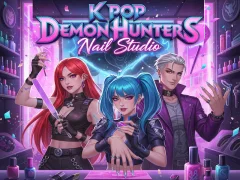 Oyunu K Pop Demon Hunters Nail Studio çevrimiçi