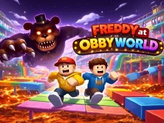 Oyunu Freddy at Obby World çevrimiçi