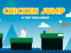 Oyunu Chicken Jump: A Tap Challenge çevrimiçi