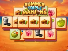Oyunu Summer Triple Mahjong çevrimiçi