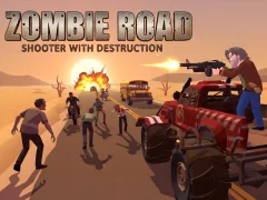 Oyunu Zombie Road: Shooter with Destruction çevrimiçi