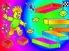 Oyunu Coloring Book: Roblox Obby Runner çevrimiçi
