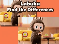Oyunu Labubu Find the Differences çevrimiçi