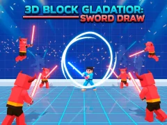 Oyunu 3D Block Gladiator: Sword Draw çevrimiçi