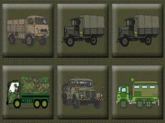 Oyunu Army Trucks Memory çevrimiçi