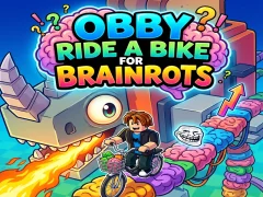 Oyunu Obby Ride a Bike For Brainrots çevrimiçi