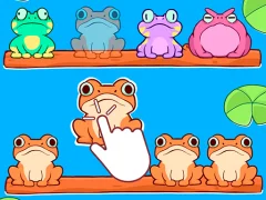 Oyunu Sorting frogs çevrimiçi