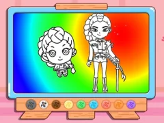 Oyunu Coloring Book: Kpop Rumi çevrimiçi