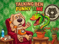 Oyunu Talking Ben Funny Time çevrimiçi