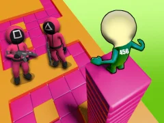 Oyunu Squid Game Stacky Maze çevrimiçi