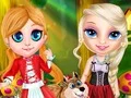 Oyunu Little Elsa In Red Hood çevrimiçi