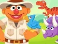 Oyunu 123 Sesame Street: Ernie's Dinosaur Day Care çevrimiçi