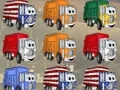 Oyunu Garbage Trucks Matching çevrimiçi
